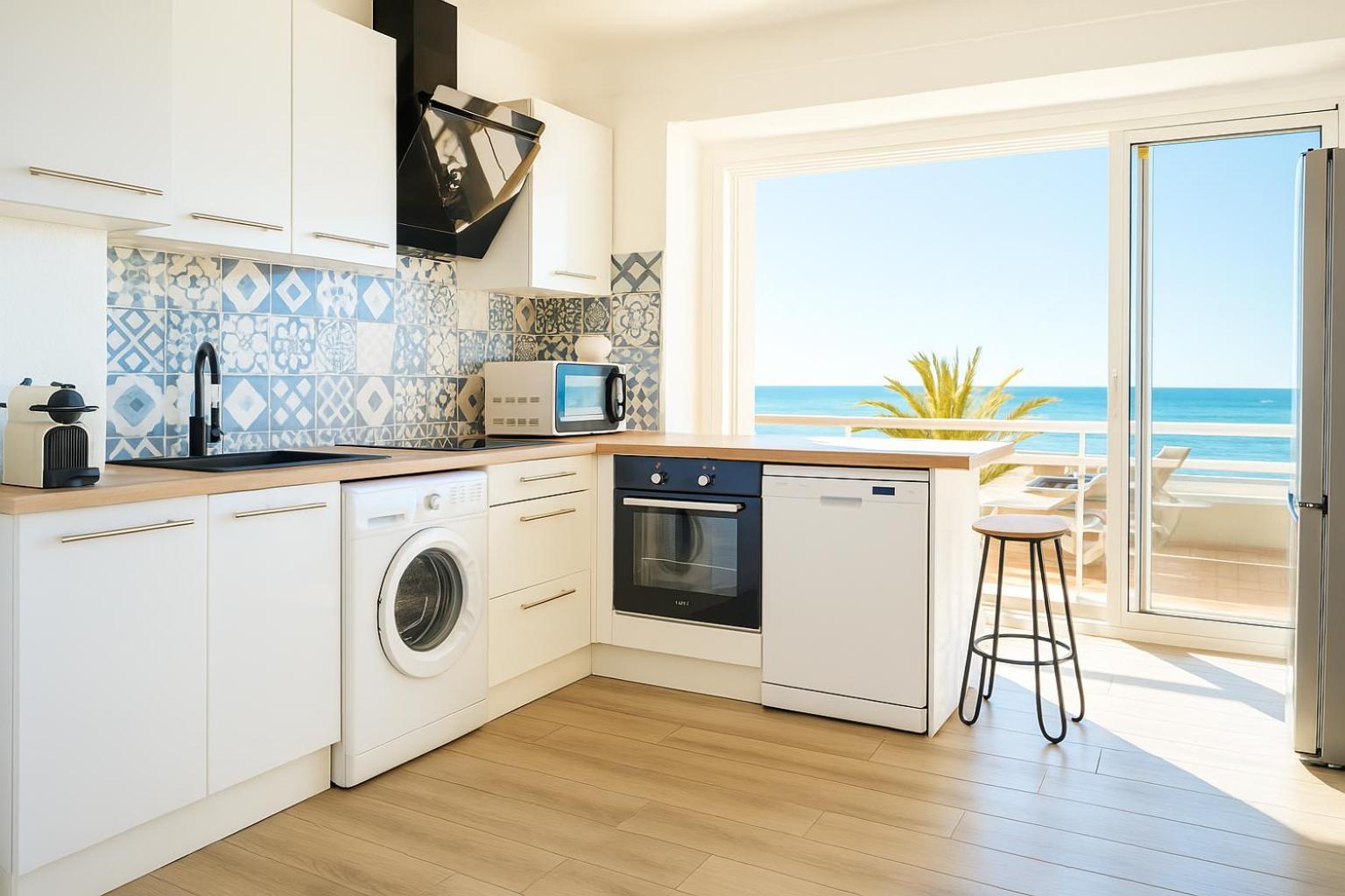 "Plage" Splendide Vue Mer Depuis La Chambre Et Le Salon Cuisine, 20M De La Plage! Кане-ан-Руссійон Екстер'єр фото